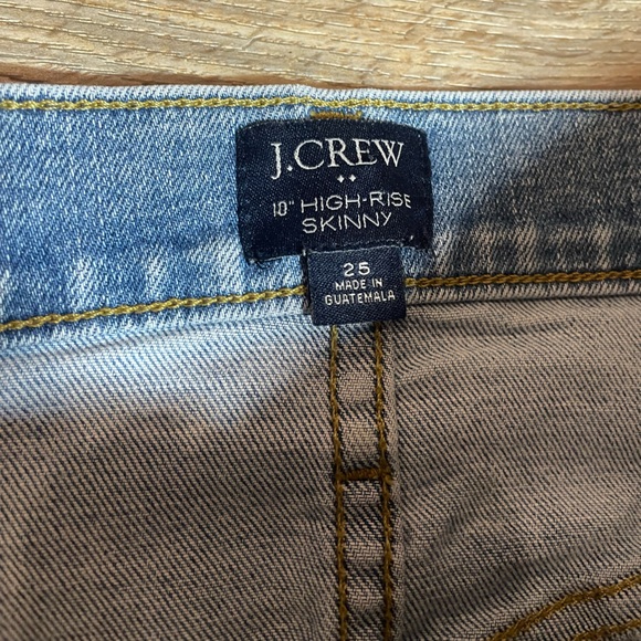 J.Crew 10" high-rise skinny jeans Ainsworth Light Wash - Picture 6 of 9